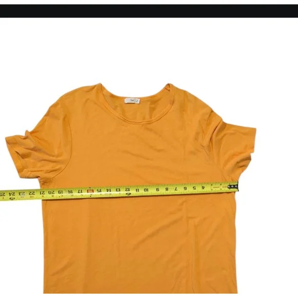Tna Orange Short Sleeve Mini Dress M - Picture 5 of 8